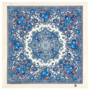 Foulard en laine avec éboulis