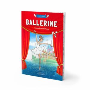 Livre de coloriage –  Ballerine