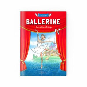 Livre de coloriage –  Ballerine