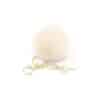 Pompon blanc cassé